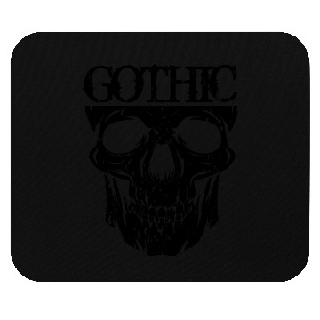 Discover Gothic Skull Mouse Pads