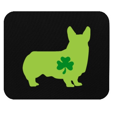 Discover Corgi St. Patrick's Day Mouse Pads