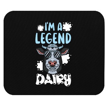 Discover I'm A Legend Dairy Cow Whisperer Milk Farmer Mouse Pads