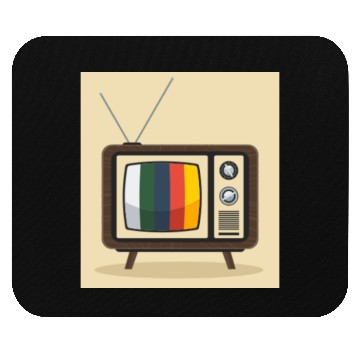 Discover Vintage Television Mouse Pads