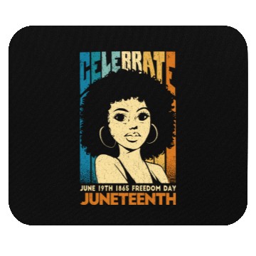 Discover juneteenth-independence, Black History Active Mouse Pads