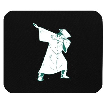 Discover Graduation Dabbing University Graduation Dabbing U Mouse Pads