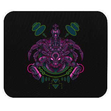 Discover Scorpion mecha robot Mouse Pads