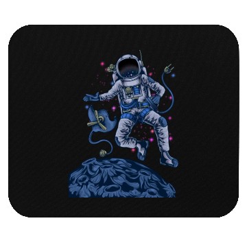 Discover space friendship Mouse Pads