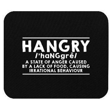 Discover Hangry Definition 4 Mouse Pads