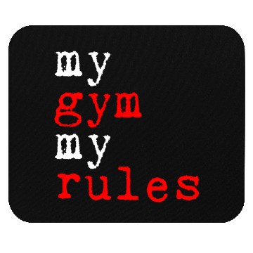 Discover My Gym, My Rules 5 Mouse Pads