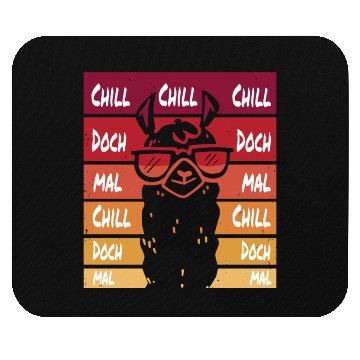 Discover Chill Lama Mouse Pads
