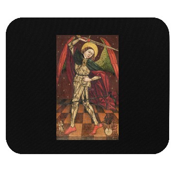 Discover Saint Michael in Bakabánya Mouse Pads