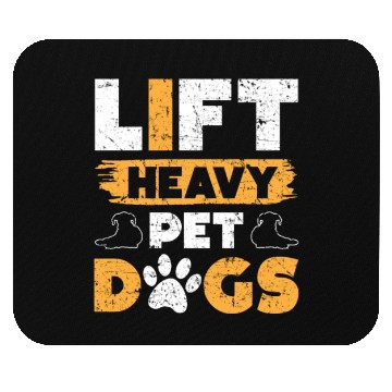Discover lift heavy pet dogs Mouse Pads