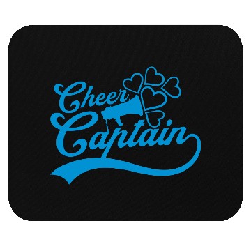 Discover team cheer captain megaphone Mouse Pads