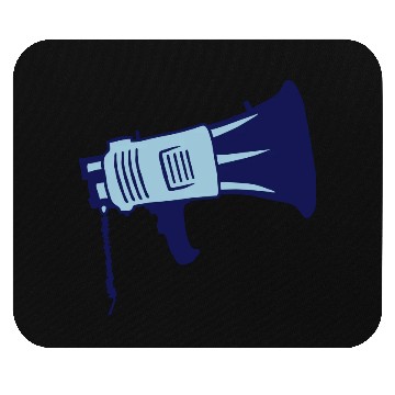 Discover demonstration propaganda megaphone icon Mouse Pads