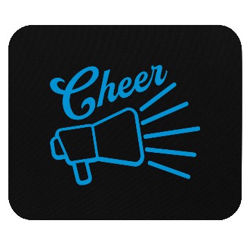Discover cheer cheer megaphone symbol Mouse Pads
