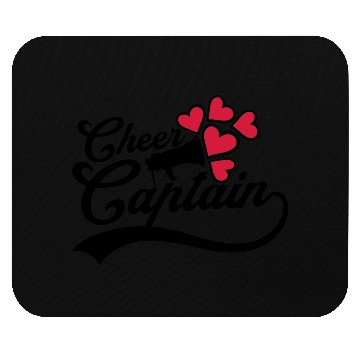 Discover cheer captain megaphone team Mouse Pads