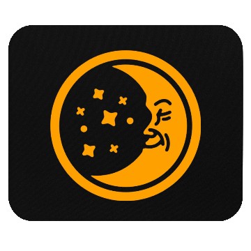 Discover Happy Moon Mouse Pads