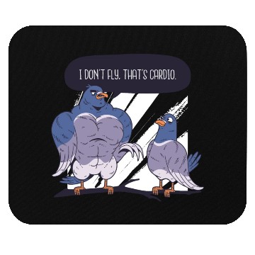 Discover Muscle Pigeon Mouse Pads