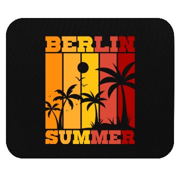 Discover Berlin summer Mouse Pads