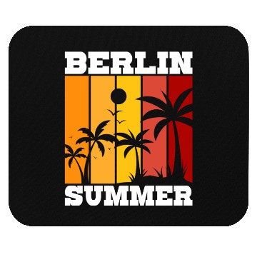 Discover Berlin summer Mouse Pads