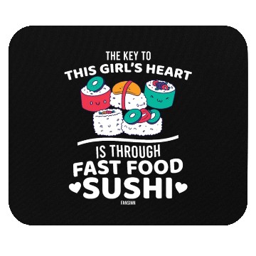 Discover sushi Mouse Pads