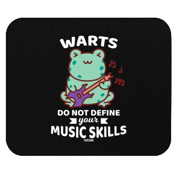 Discover Frog music guitar animal Mouse Pads