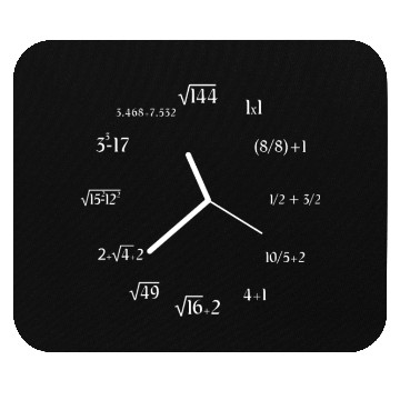 Discover Formula Math Meme Math Equation Funny Math Clock Mouse Pads