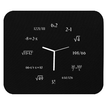 Discover Math Clock Math Formula Math Meme Joke Math Mouse Pads