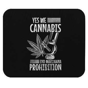 Discover Hemp Weed Hashish Mouse Pads