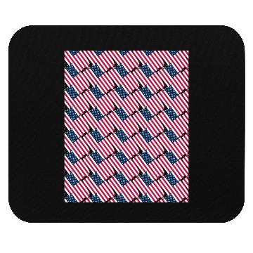 Discover Pattern flag Independence Since 1776 Fourth July Mouse Pads