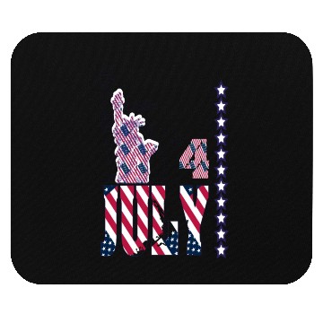 Discover Independence Since 1776 Fourth July Mouse Pads