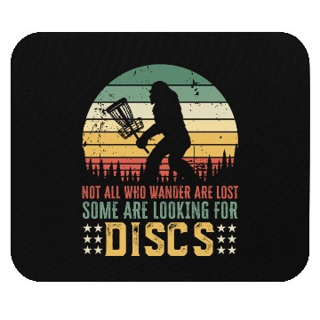 Discover Funny Disc Golf Bigfoot Gift Mouse Pads
