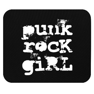Discover Punk Rock Girl Mouse Pads
