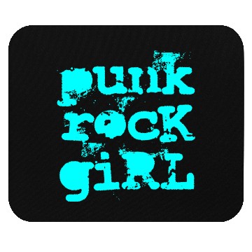 Discover Punk Rock Girl Mouse Pads