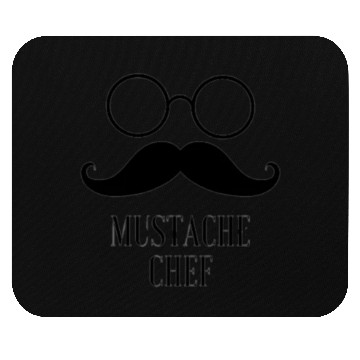 Discover mustache chef Mouse Pads