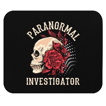 Discover Ghost Hunting Paranormal Investigator Mouse Pads