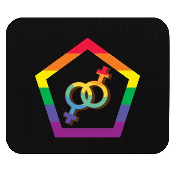 Discover Lesbian Pride, lgbt community Mouse Pads