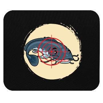 Discover Catfish Hunter Mouse Pads