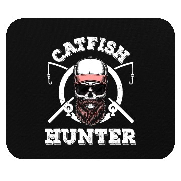Discover Catfish Hunter Mouse Pads