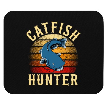 Discover Catfish Hunter Mouse Pads