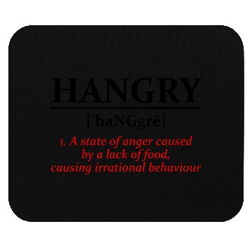 Discover Hangry Definition 3 Mouse Pads
