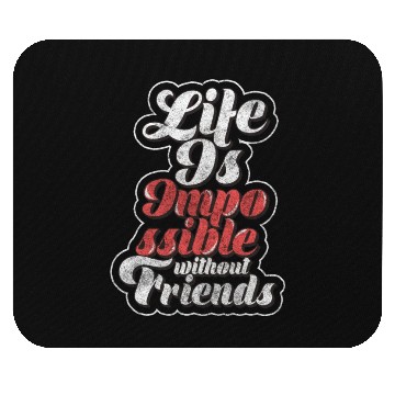 Discover Friends Love Family Mouse Pads