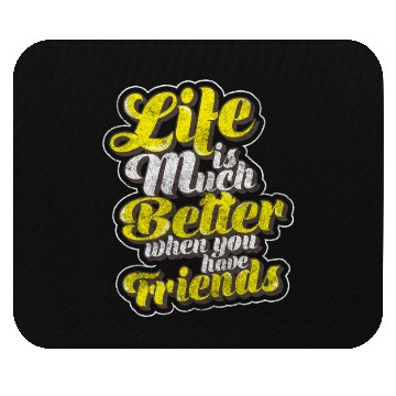 Discover Friends Love Family Mouse Pads