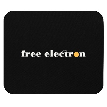 Discover Free Electron - White / Yellow Mouse Pads