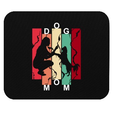 Discover Dog Mom Mouse Pads