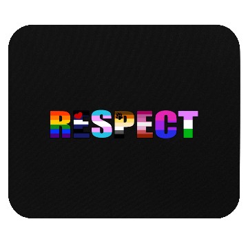 Discover Respect - LGBTIQ Gay Pride Queer Coming Out Mouse Pads