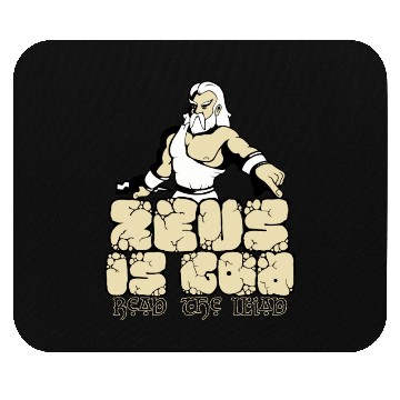 Discover Zeus is god! Mouse Pads