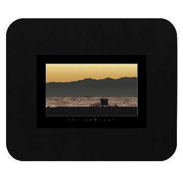Discover Venice Beach California Sunset Mouse Pads