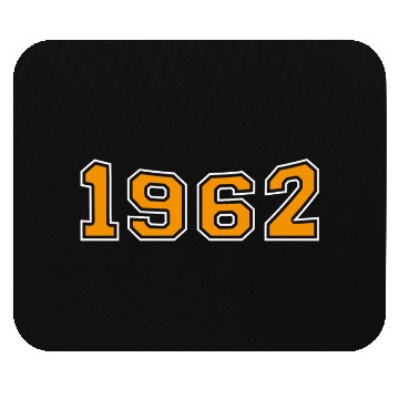 Discover 1962 Year Orange Mouse Pads