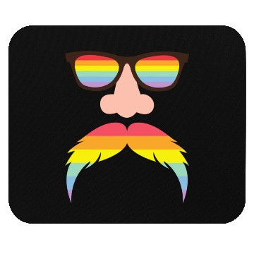 Discover Gay flag color - Pride quote lgbt community Mouse Pads