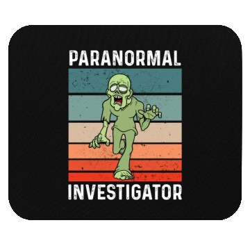 Discover Ghost Hunting Paranormal Investigator Mouse Pads