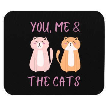 Discover ask me about my cat funny cat Mouse Pads
