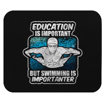 Discover Swimmer Beach Hobby Sport Mouse Pads